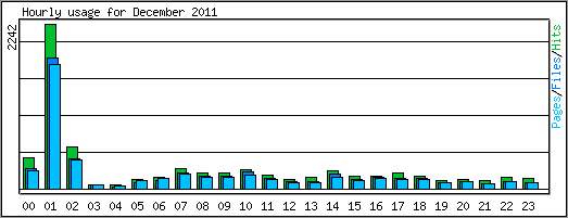 Hourly usage