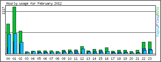 Hourly usage