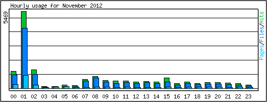 Hourly usage