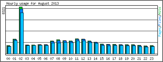 Hourly usage