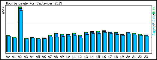 Hourly usage