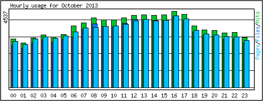 Hourly usage