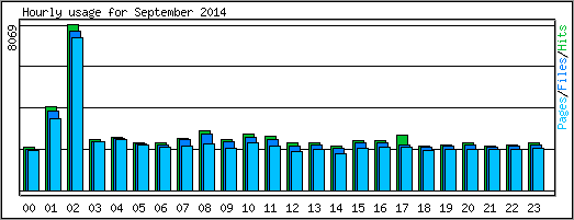 Hourly usage