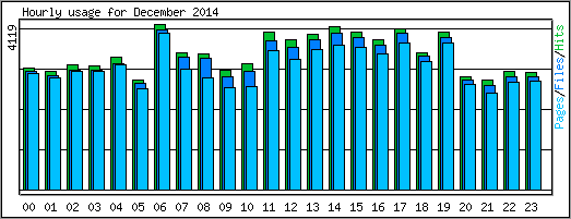 Hourly usage