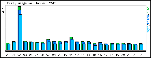 Hourly usage