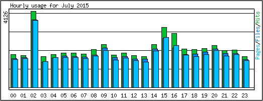 Hourly usage