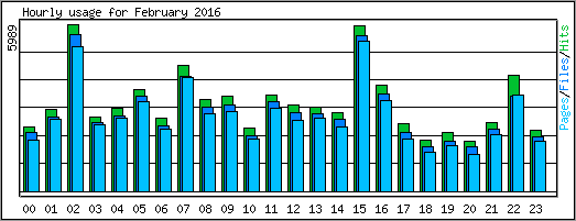 Hourly usage