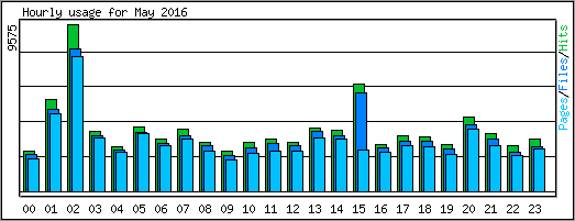 Hourly usage