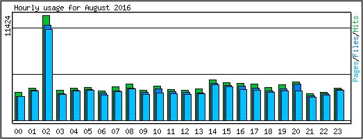 Hourly usage