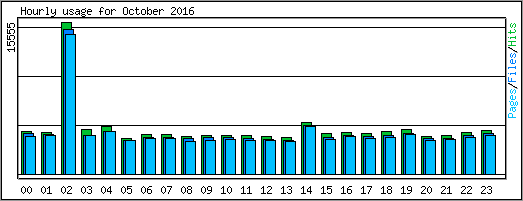 Hourly usage