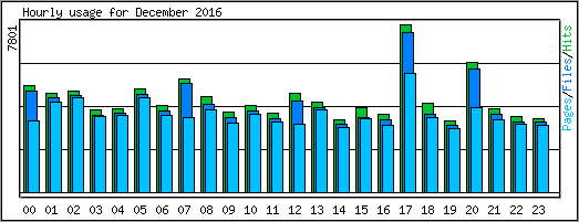 Hourly usage