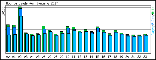 Hourly usage