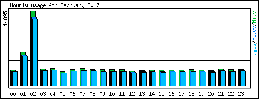 Hourly usage