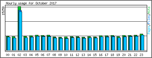 Hourly usage