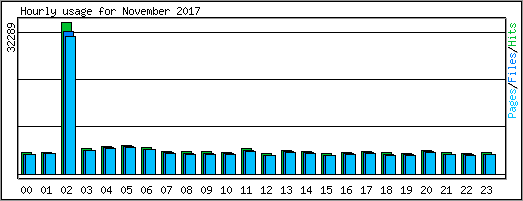 Hourly usage